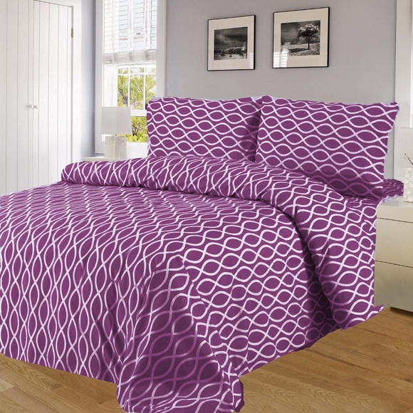 Kate & Co. Other - ✨SALE✨Queen 4pc Mulberry Loop Bedsheets